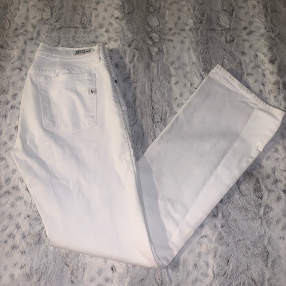 Citizens of Humanity White Ingrid Stretch Low Waist Flare Jeans - Picture 3 of 10